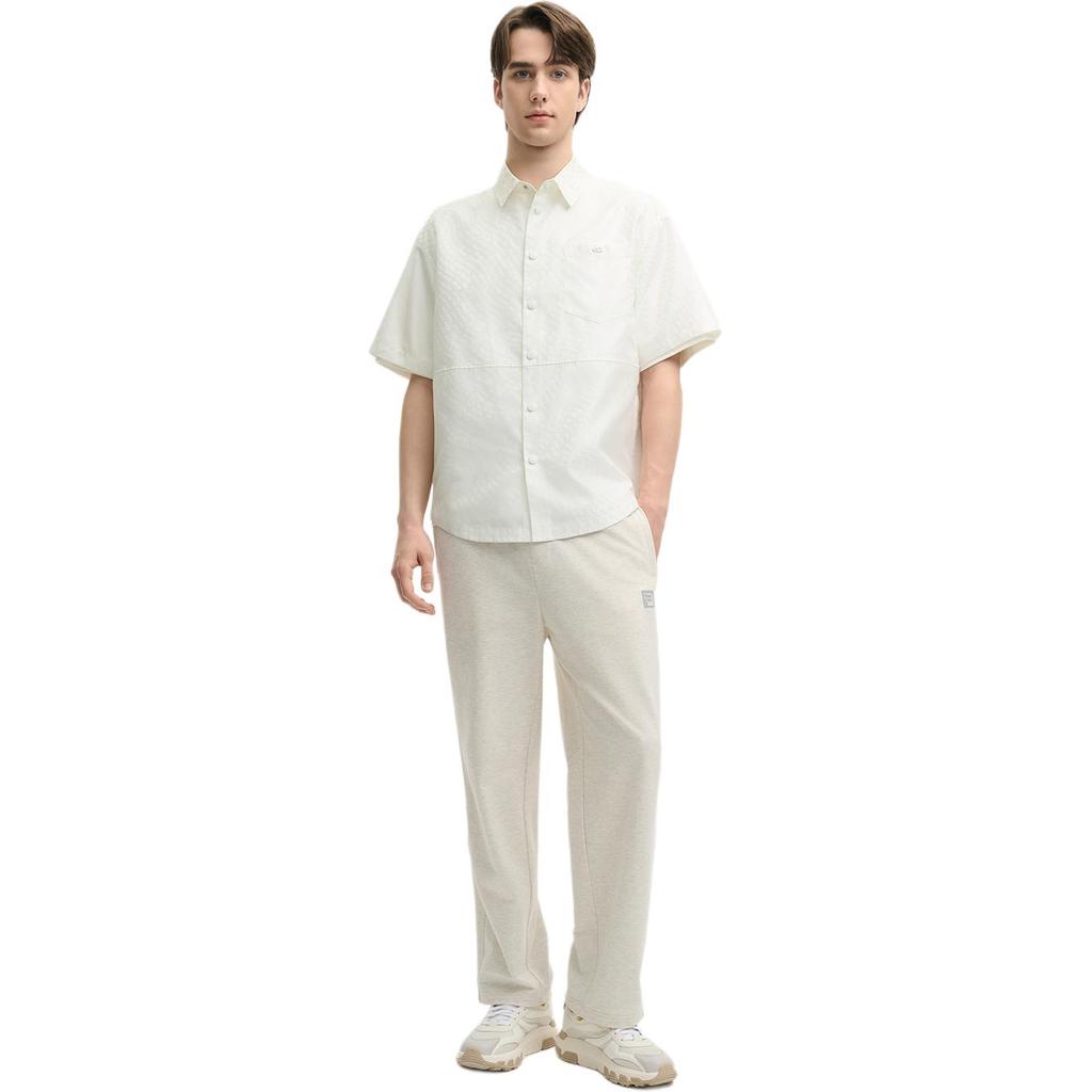 Men's Shirt FILA MILANO Shirt Men's Cloud White WT