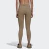 Adidas Originals X Hyke Collaboration Slim Fit Casual Sports Trousers Women Bottoms Yellow-Brown GP3044