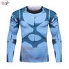 Maglia Compressione Palestra Uomo Anime GOKU Costume Cosplay T-Shirt Asciugatura Rapida Manica Lunga Fitness Bodybuilding Allenamento Magliette Sportive