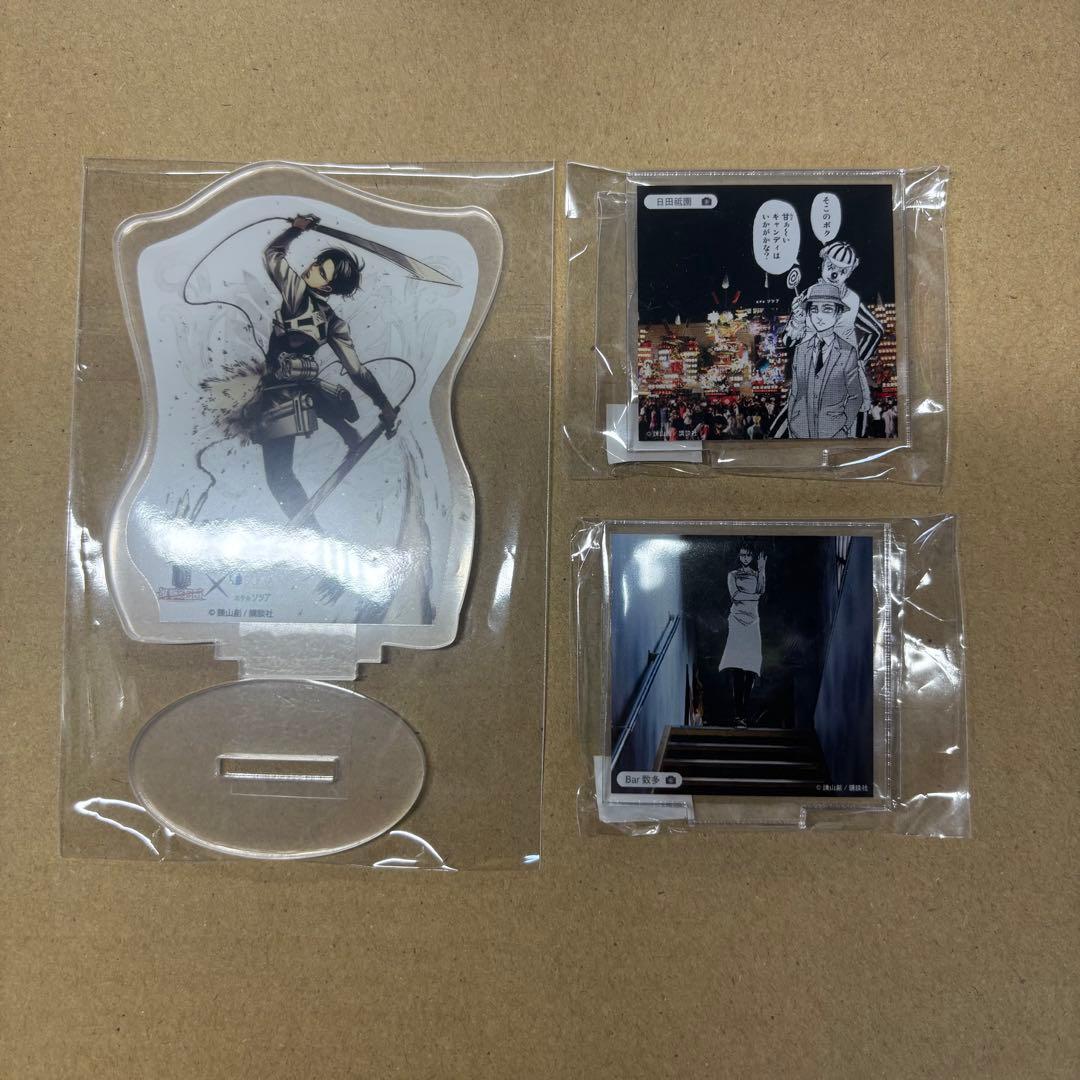 Used Attack on Titan Hita Levi Acrylic Stand Mini Acrylic Stand
