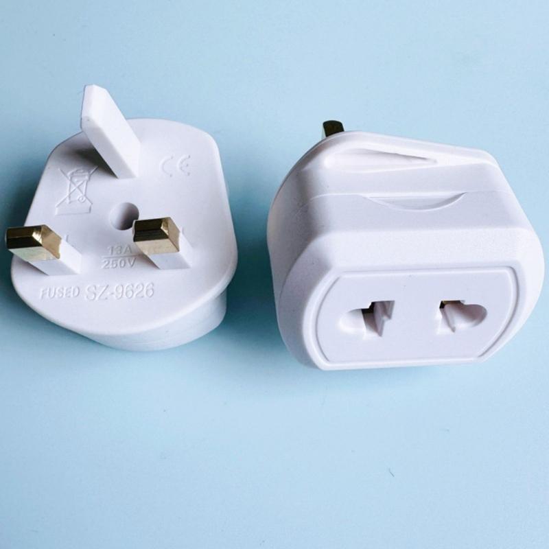Space-saving UK Travel Power Converting Device Fits for Multiple Devices Long-Sustaineds ABS Housing Ideal Business-oriented Trips