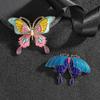 Cute Butterfly Moth Brooches for Women Men Exquisite Insect Pins Jewelry Trendy Accessories Birthday Party Gifts