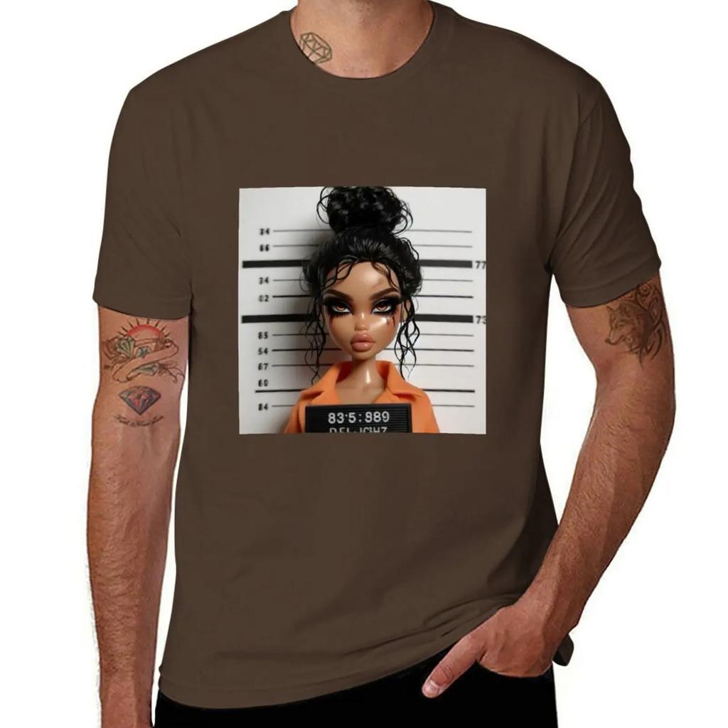 Detained Girl TShirt custom t shirt boys whites baggy shirts shirts men