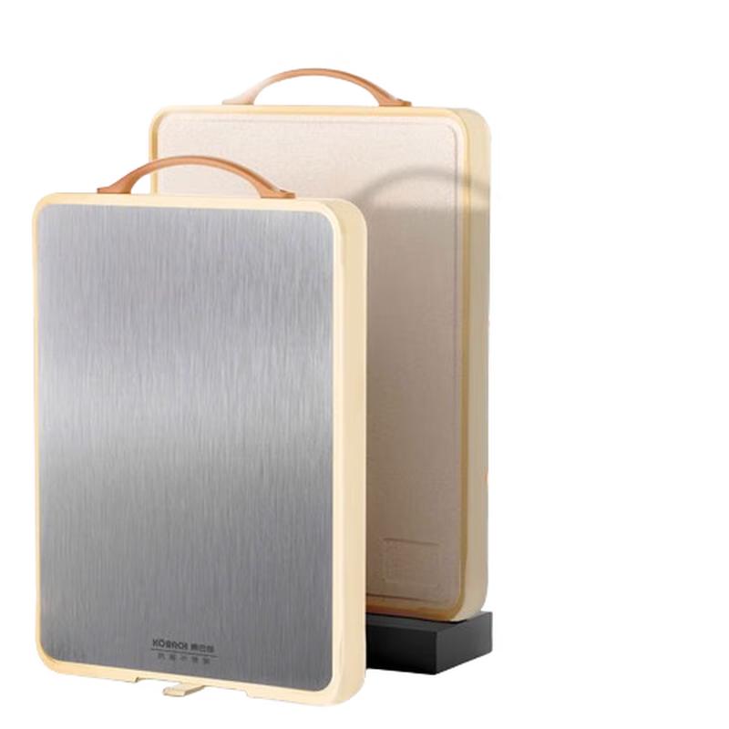 Kangbach Light Shield Antibacterial Stainless Steel Cutting Board Large
