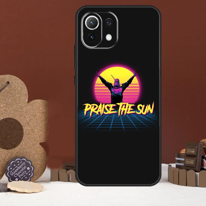 Praise the Sun Dark Souls Case For Xiaomi 15 Ultra 15T 13T 14T 13 14 Pro 17 Pro Max POCO X7 X5 X6 F5 F6 F7 Pro Cover