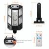 2400w Led Solar Flood Light With Remote Control 3 Lighting Modes Motion Sensor Outdoor Security Street Lamp