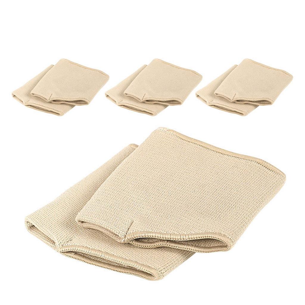 1 Pair Metatarsal Pads Bunions Pads Cushions Soft Thicken Bunion Relief Sleeves for Women and Men Skin Color