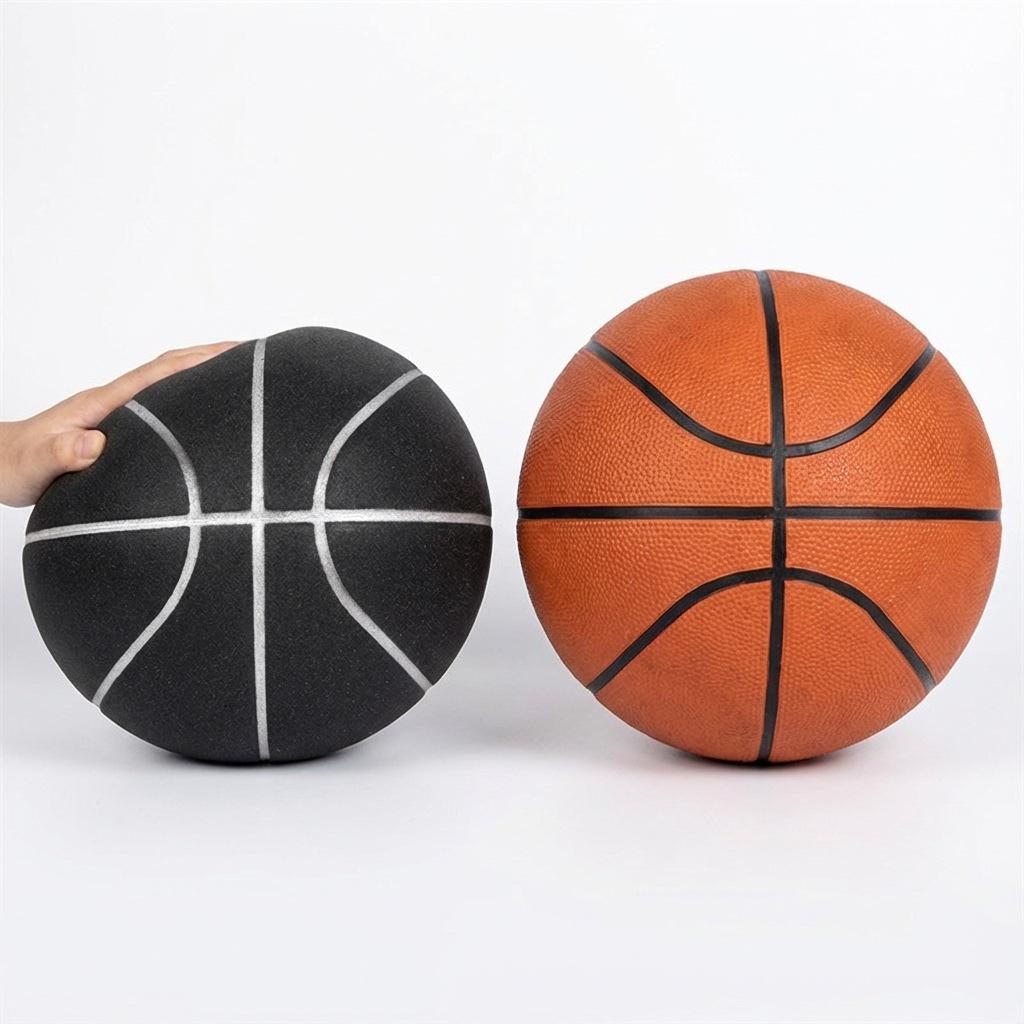 Children's Silent Indoor Basketball - High Bounce Training Ball with Logo Printing