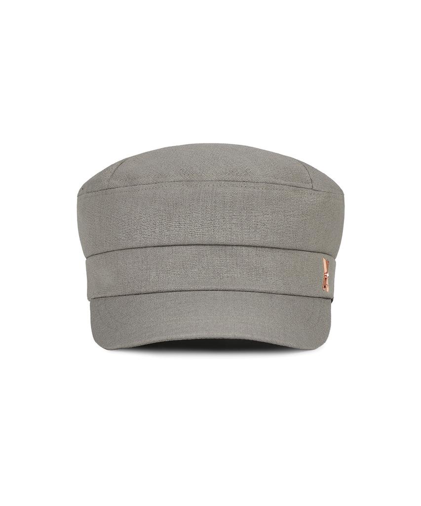 Bajal Va Cubic Stud Sailor'S Cap Gray