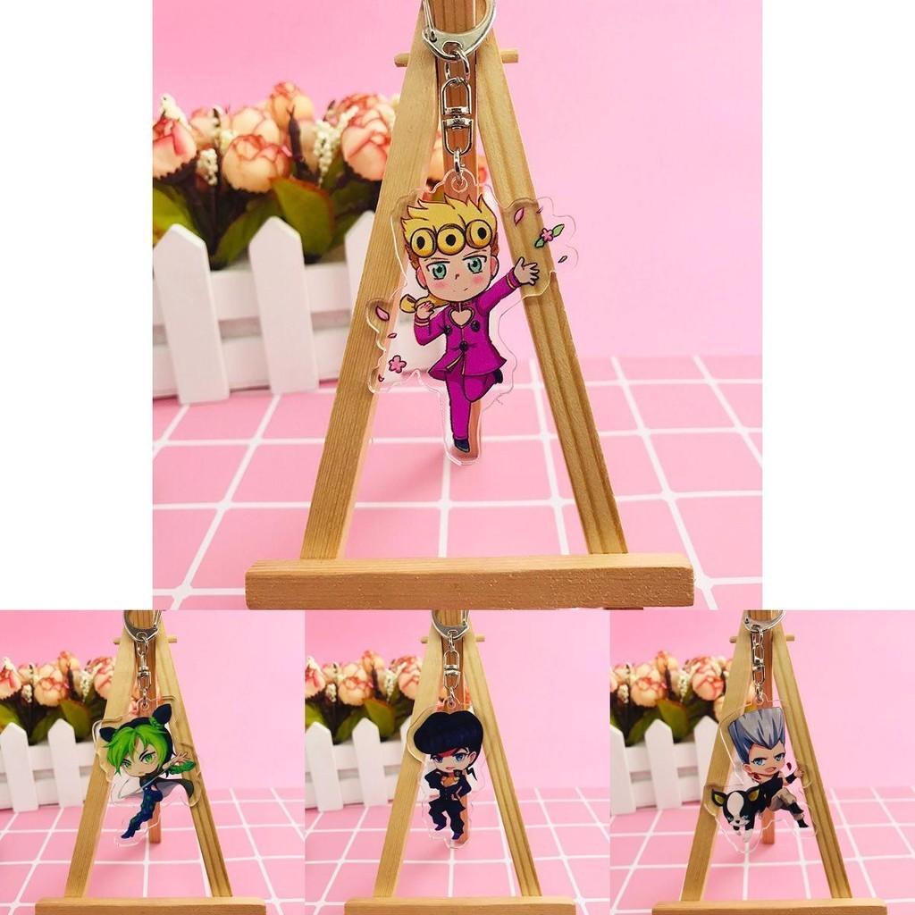 Durable Fashionable Jojo's Bizarre Adventure Figure Keychain
