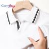 Cozy Up Men's Short Sleeved T-shirt with Scissor Collar, Thin and Fashionable, Simple and Solid Color Half Sleeved Polo Shirt