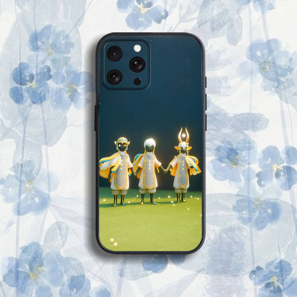 

Sky C-Children of the Light Phone Case For iPhone 17,16,15,14,13,12,Pro,Max,Plus,E,SE4,Air,Mini Black Soft Box iPhoneXR