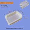 Eco-Friendly Biodegradable Corn Starch Lunch Box with Lid