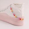 Cute Simulated Pearl Anklets for Women Bear Acrylic Bead Shoe Chain Foot Ankle Bracelet Summer Beach Accessories