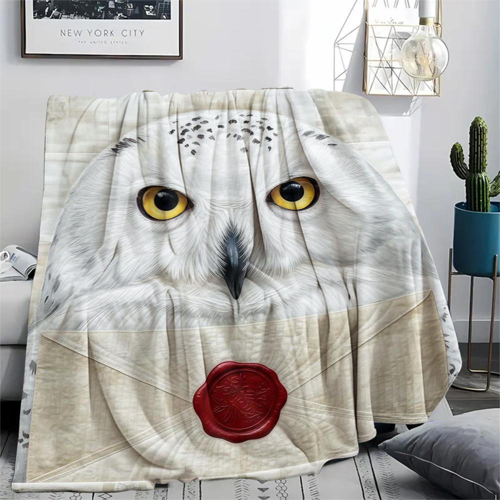 1 Peça Manta de Flanela com Estampa de Desenho Animado, Alta Qualidade Confortável para Todas as Estações, Decoração de Casa, Calor e Conforto, Perfeita para Presente de Natal Aniversário
