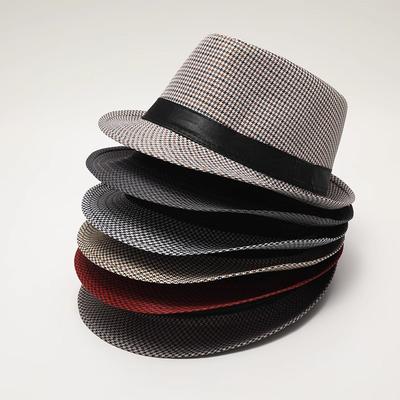 Spring and Autumn Thousand Birds Top Hat Jazz Hat Stage Performance Hat Casual Hat Fashion Hat