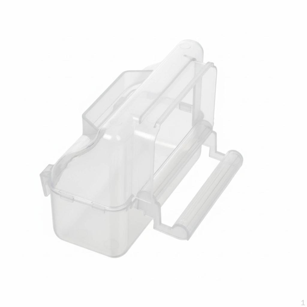 birds Feeder WaterResistant CleanFeeding Clear View Design Transparent Container for