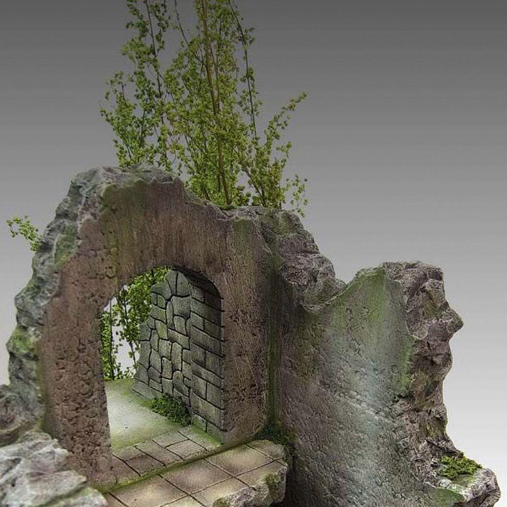 Railroad Scenery Simulation Static Shrubbery Scene Model Bushes Scene Model Tree Building Kits