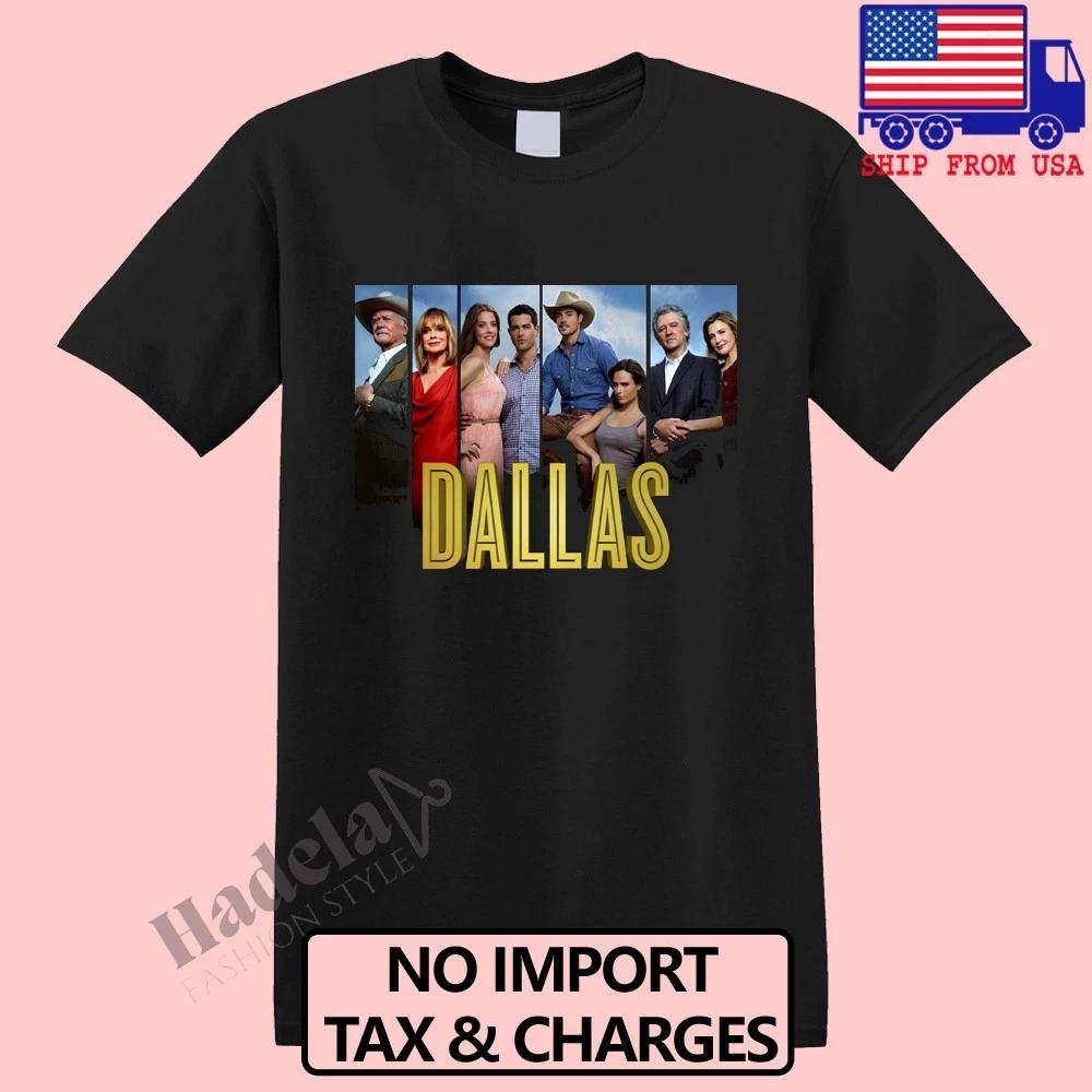 Dallas Tv Series Men s Black Size S-5XL 3XL