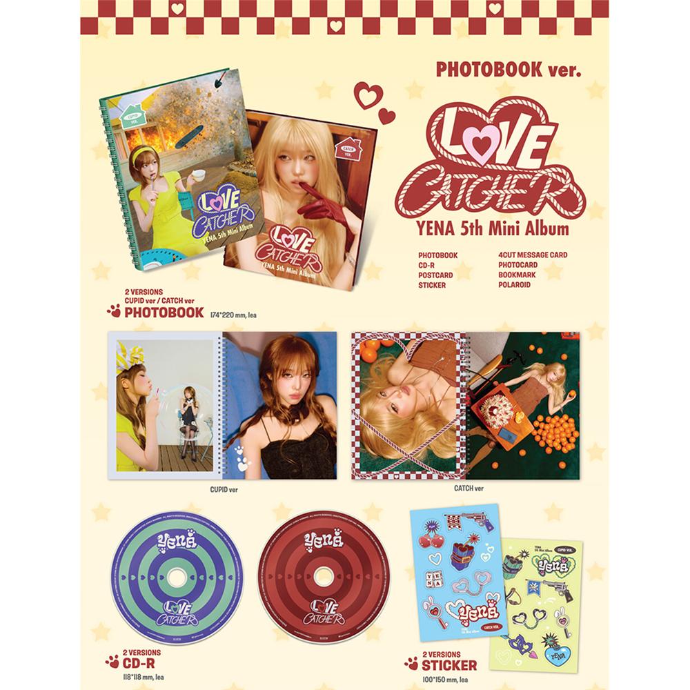 [Pre-order] YENA - LOVE CATCHER (Photobook ver.)