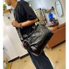 Men's Large Capacity Leather Travel Shoulder Bag - Business & Casual Fashion Trend