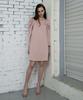LETTRE DE LE TOILE Esme Gathered-Shoulder Shift Dress (Pink)