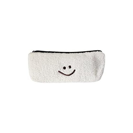 Pencil case, Fudebako pencil case, stuffed toy, pencil case, zipper pencil case, stylish, cute, Korean, popular, multi-functional, storage bag,