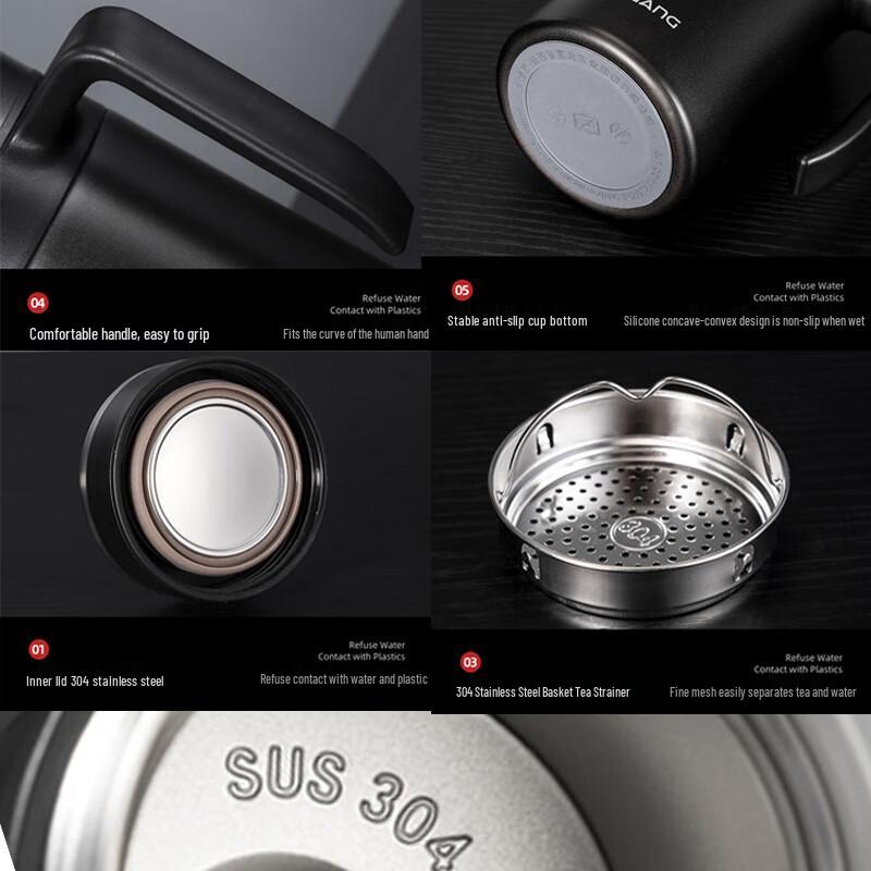 Fuguang 304 Stainless Steel Business Insulated Tea Cup