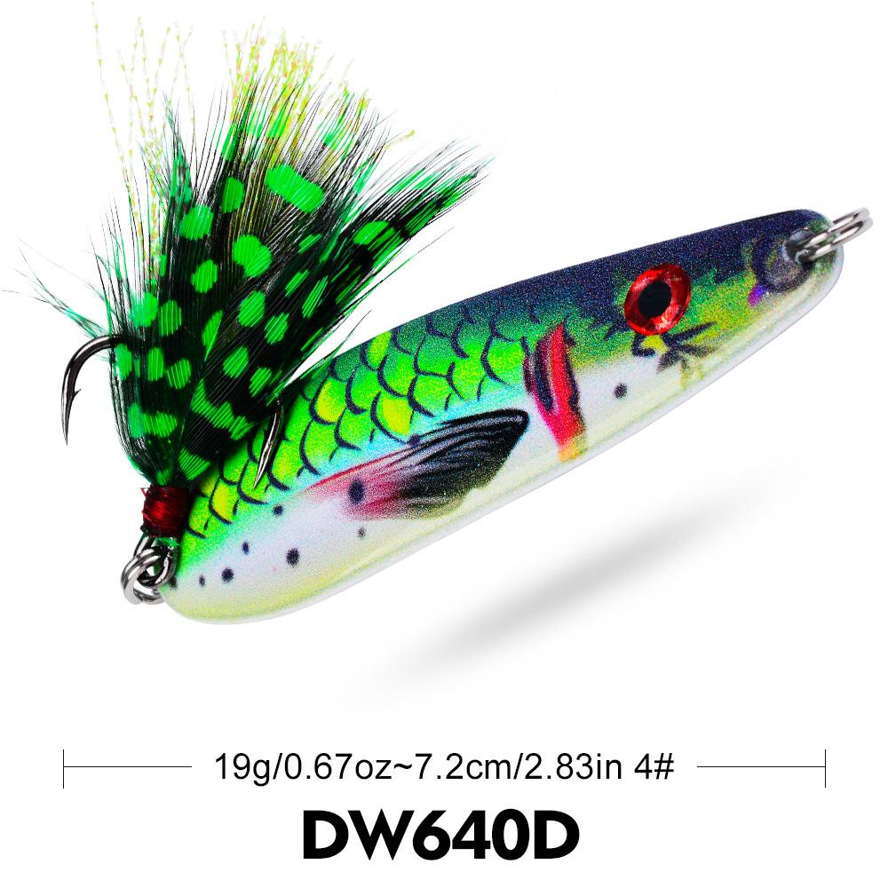

MetalVIBLure bait7.2CM 19GFull Swimming Layer Fluttering Perch and Topmouth Culter Specialized Long Casting Model 7.2CM 19G