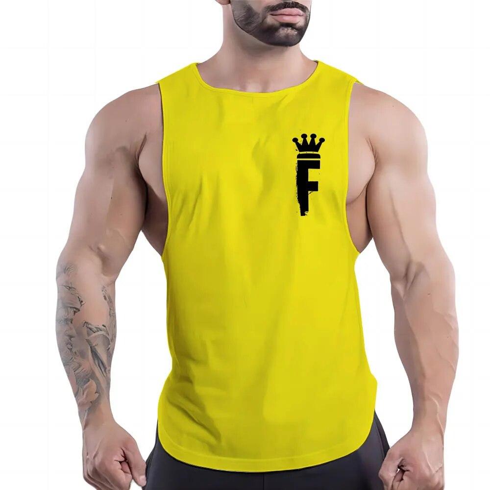 Čtyři roční období Nové venkovní ležérní sportovní oblečení Bez rukávů Vícebarevná vesta Pánská s kulatým výstřihem Pohodlná Prodyšná Vesta s potiskem Poker