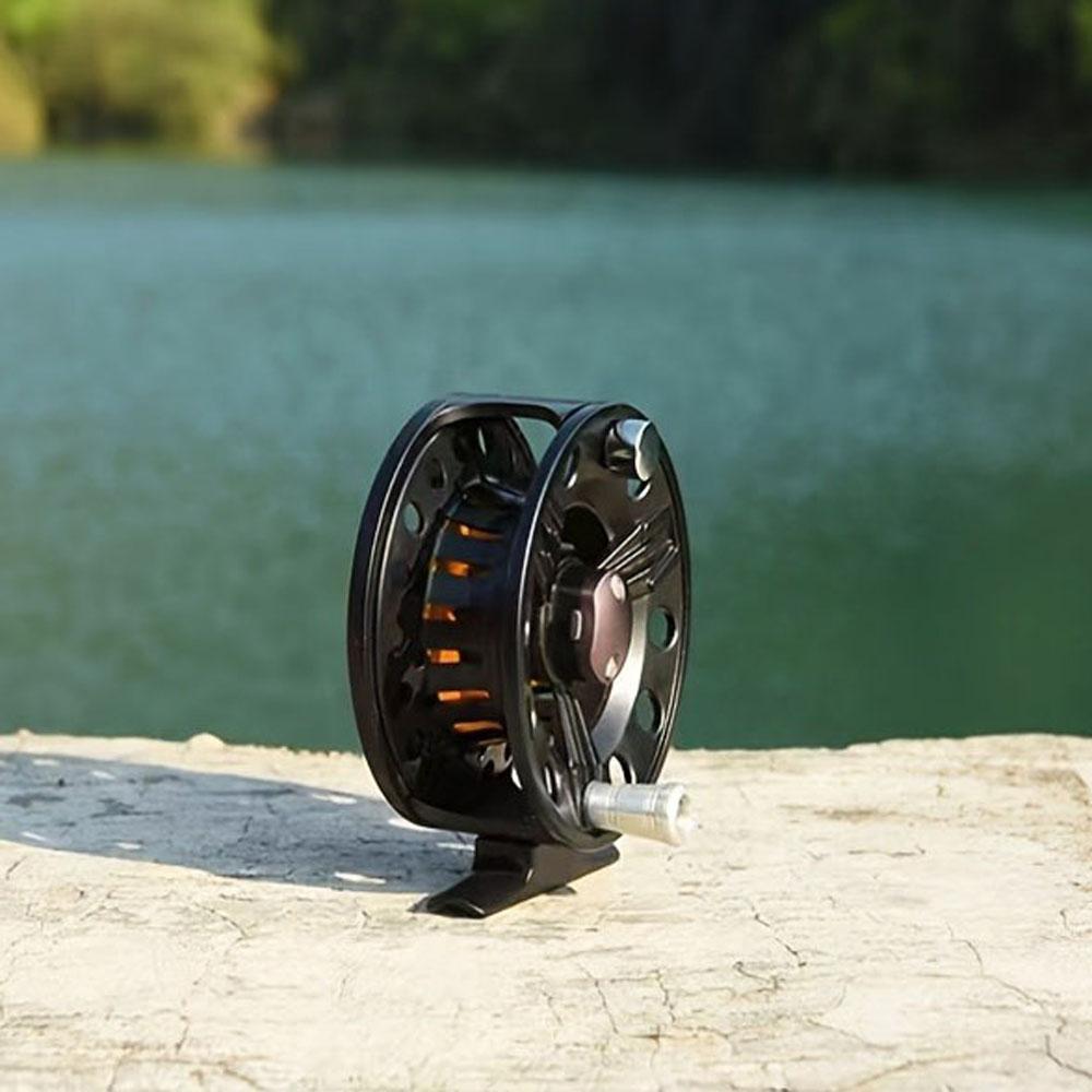 New Fly Fishing Reel 75mm Size Interchangeable Large Arbor Alloy Aluminum CNC Machine Casting For Fly Fishing Wheel Accessories
