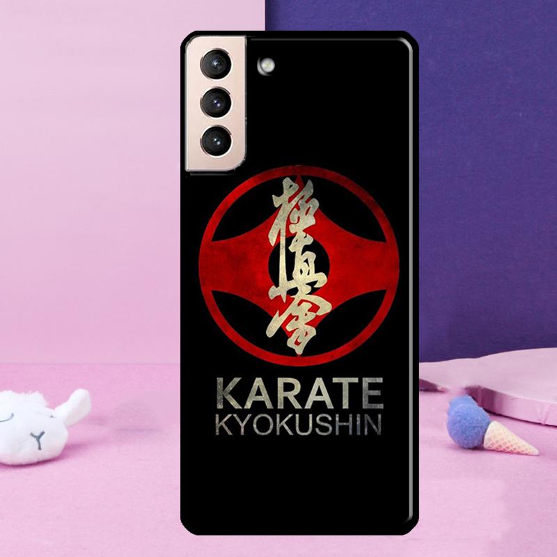 

Kyokushin Karate Symbol Phone Case For Samsung Galaxy S25 Ultra S23 S20 S21 S22 S24 FE S9 S10 Plus S24 Ultra Cover Galaxy S22