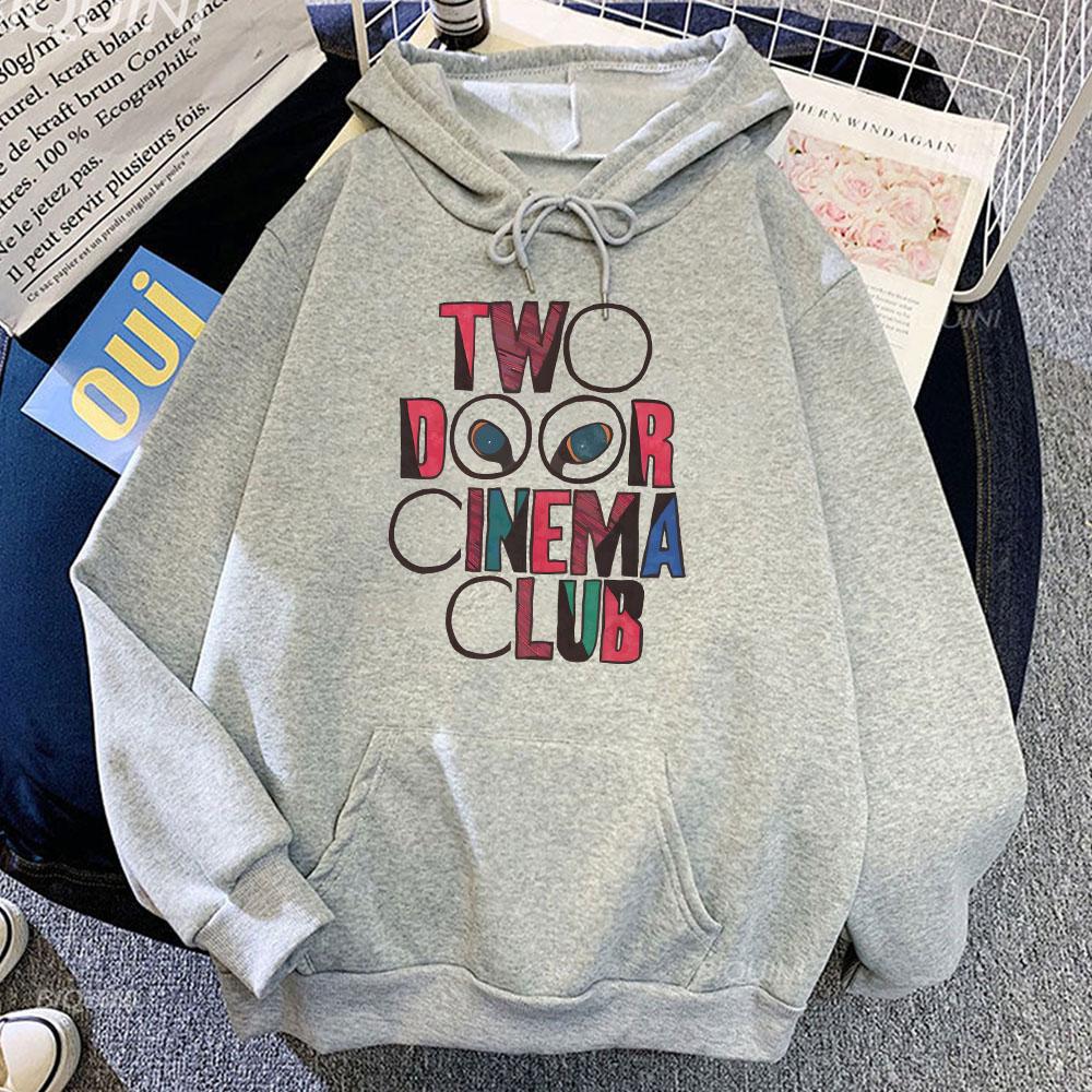 Two Door Cinema Club Rockband Gut Schwer Mental Mode Druck Sweatshirts Streetwear Männer Frauen Winter Freizeitkleidung Unisex