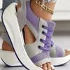 Fashion Women Sandals Summer New Lady Platform Chunky Comfortable Mesh Open Toe Casual Sports Ladies Shoes Plus Size 43