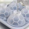 Non-stick Ice Ball Mold Silicone Football Ice Cubes Mold Multi-functional Ice Block Mold  Bar