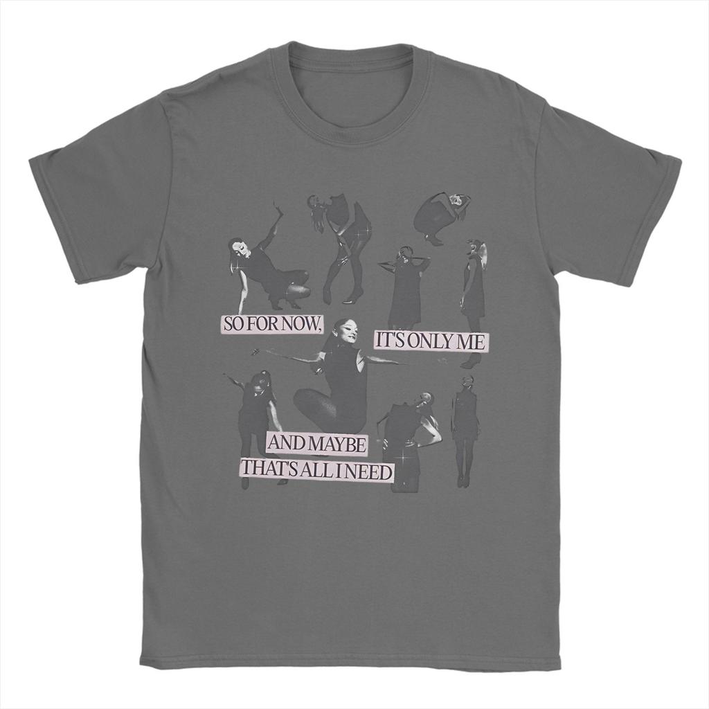 Ariana Grande Music Singer Album T Shirt Summer 100% Cotton T-Shirts For Man Novelty Print Tee Shirt Short-Sleeved Awesome Tops