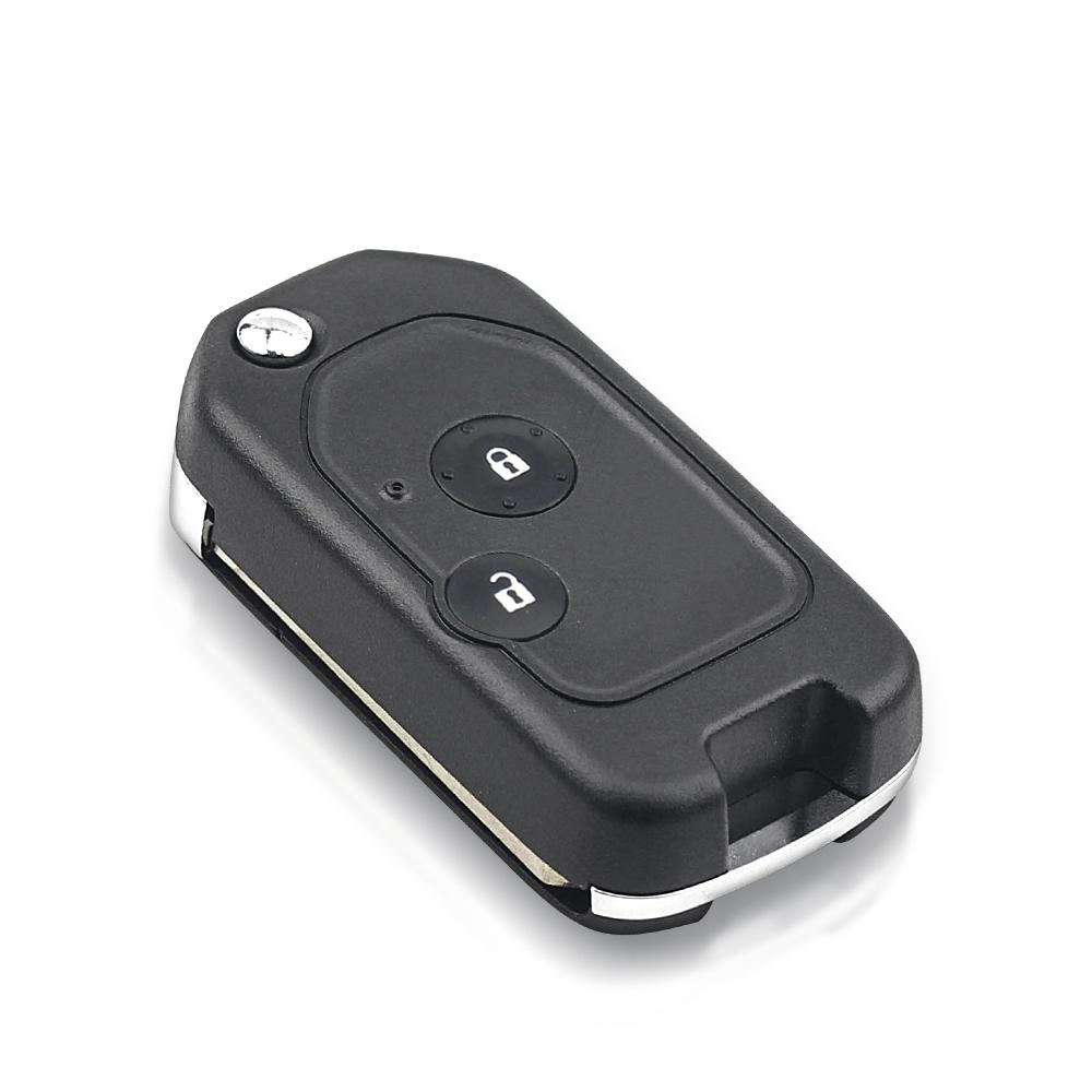 Remote 2/3/4 Button Flip Folding Car Key Shell Case For Honda Accord Civic Crv Pilot 2007 2008 2009 2010 2011 2012 2013