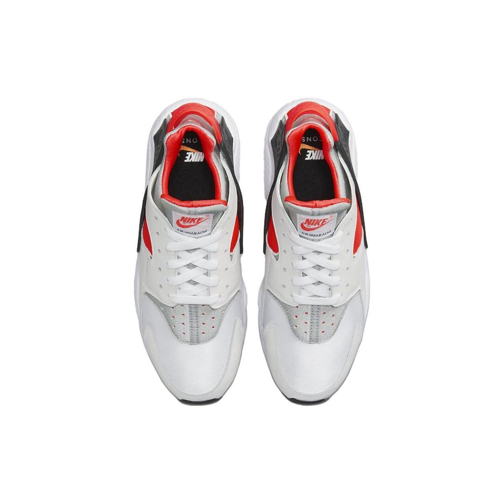 Nike Air Huarache Icons Men White Infrared 23 Black Metallic Silver DX4259-100