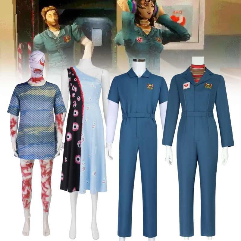 Mouthwashing Anya Corrie Jimmy Cosplay Costume Set Game Anime Halloween Party