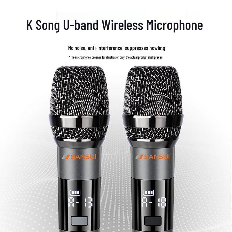 Sansui MD129 Portable KTV Karaoke Speaker with Display