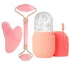 Eisgesichtsroller Gesichtseisroller Set Gesichtswalzen-Set Gua Sha Gesichtswerkzeug Set Massagegerät Rolle Lifting Konturierungswerkzeug