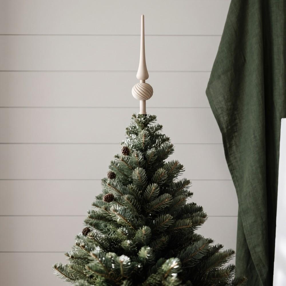 Gourd-shaped Christmas Tree Decoration Pointed Top Christmas Tree Ornaments Festive Atmosphere