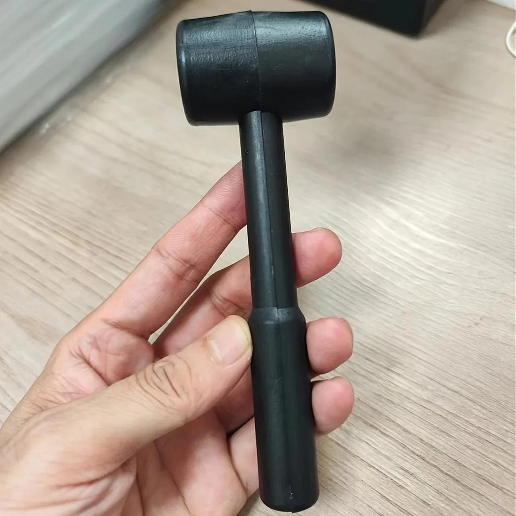 Black Rubber Mallet - Durable and Versatile Tool for DIY, Home Repair and Industrial Use, Perfect for Gift Ideas Hammer