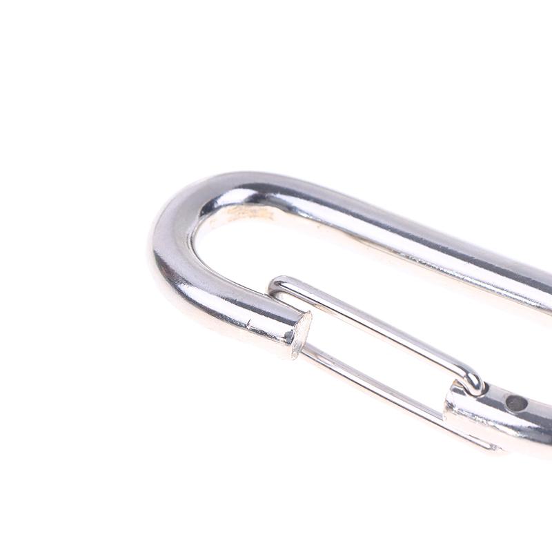 1/3/5 Stück Metall Oval Schlüsselanhänger Karabinerhaken Schnapphaken Federöffnende Schnallen Für DIY Hundekettenverbinder Anhänger Taschenschlüsselanhänger
