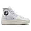 Converse Chuck Taylor All Star Construct Colorblock Unisex High Canvas Shoes Casual Silver White A05042C