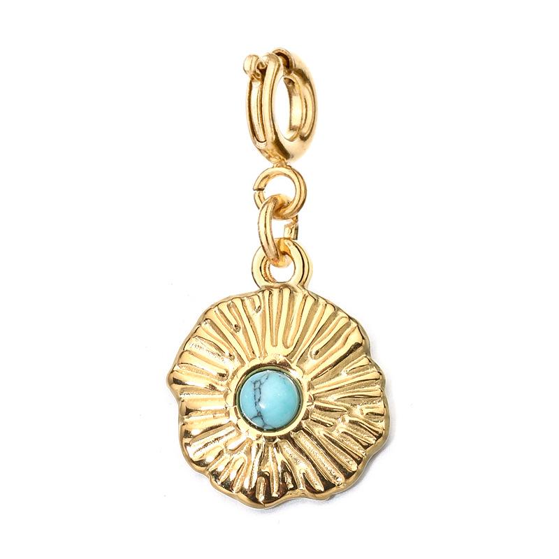 European-American Trendy DIY Temperament Pendant: Stylish Stainless Steel Collarbone Chain