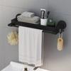 Toilet Storage Towel Rack, Nail Free, Hole Free, Bathroom Rack, Towel Rack, Kitchen Storage Rack, Hook