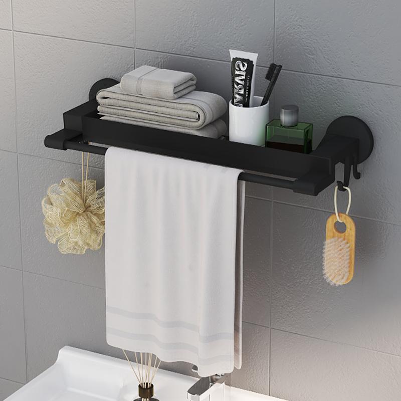 Toilet Storage Towel Rack, Nail Free, Hole Free, Bathroom Rack, Towel Rack, Kitchen Storage Rack, Hook
