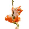Garden Hanging Sculpture Squirrel Statue Craft Multifunction Decoration