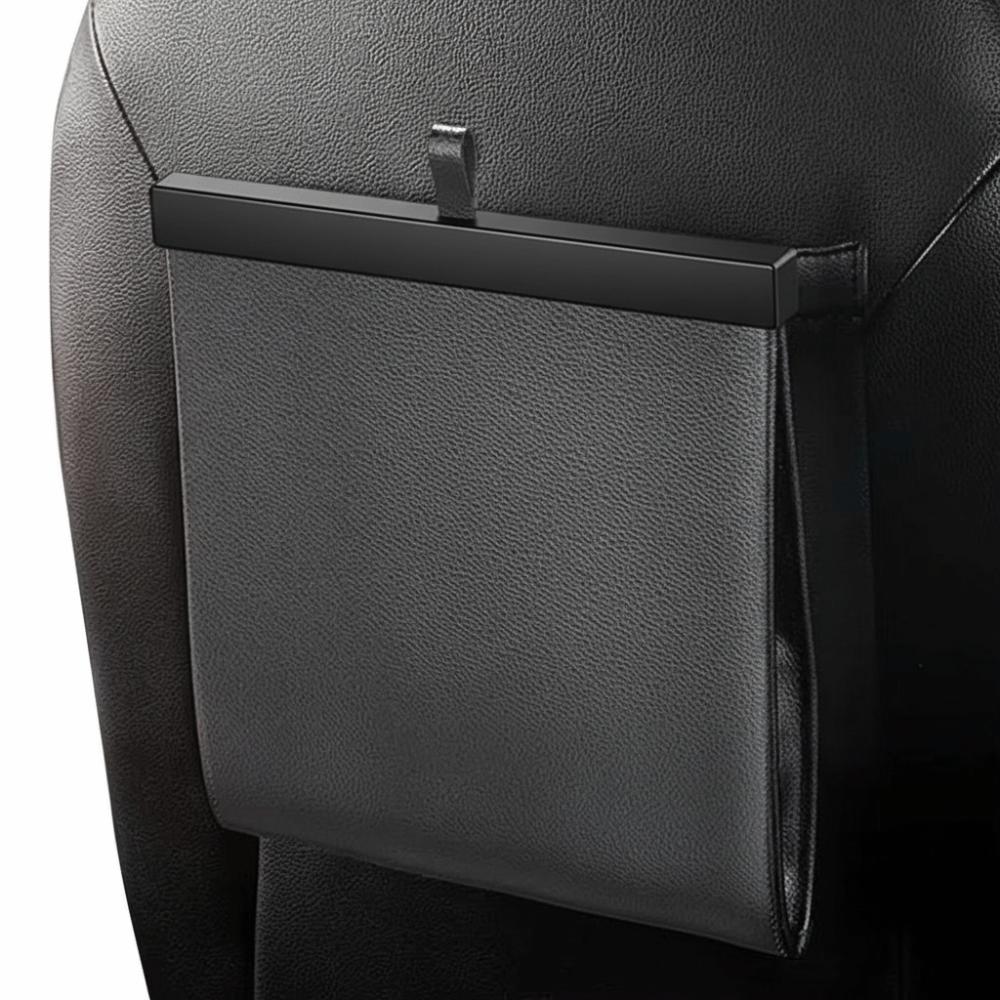 Leakproof Car Garbage Bin Magnetic Auto Accessories Suspended Storage Car Rear Seat Van
